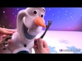 Disney's OLAF Makes Snow Cones Raspberry Strawberry HobbyMema helps! by HobbyKidsTV