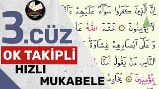 3.Cüz | Ok Takipli | Hızlı Mukabele | Hızlı Hatim