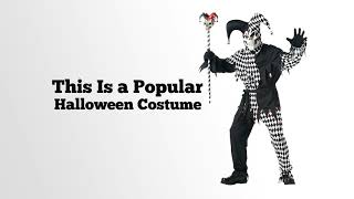 California Costumes Men's Adult Black Evil Jester Costume