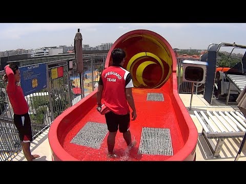 Wild Wild Wet Waterpark in Singapore (Raggae Music Clip!)