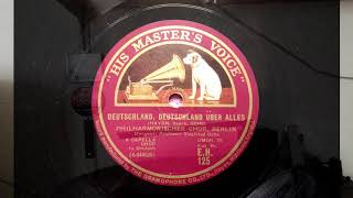 (1927) Deutschland Deutschland über alles - Philharmonischer Choir Berlin