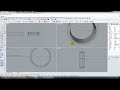 Кольцо с орнаментом. Урок по Rhinoceros. Tutorial 3d modeling.