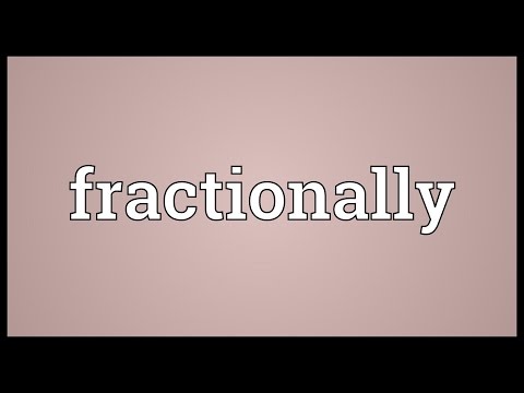Header of fractionally