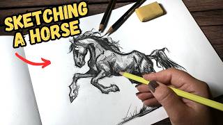 How To Draw A Horse Step By Step