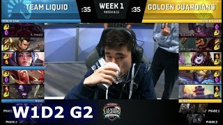 Team Liquid vs Golden Guardians | Week 1 Day 2 S8 NA LCS Summer 2018 | TL vs GGS W1D2 Team Liquid vs Golden Guardians | Week 1 Day 2 S8 NA LCS Summer 2018 | TL vs GGS W1D2