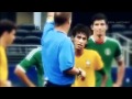 Neymar fight vs Meza mexico (Brazil Vs Mexico 0-2) Friendly Games 2012.