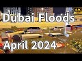 Dubai Floods 🇦🇪 UAE’s Heaviest Rainfall in 75 Years Caused Flood! Streets Are Still Flooded! [4K]