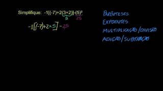 Prioridade das operações 1 - Khan Academy em português (5º ano)