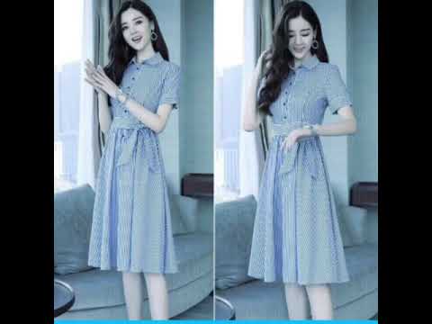 ĐẦM XOÈ SỌC CỔ SƠ MI BÁN Ở ĐÂU GIÁ RẺ MUA BAO NHIÊU TIỀN