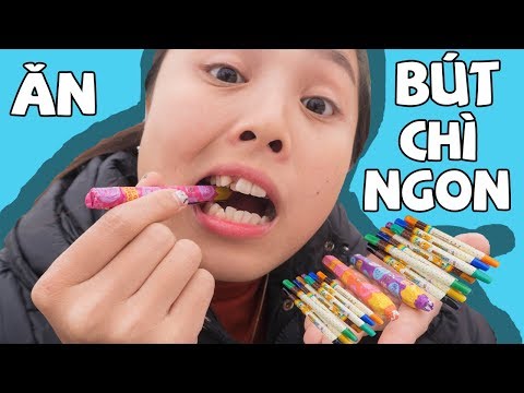 Lớp Học Nhí nhố - Trò Chơi Ăn Kẹo Bút Chì Màu ❤ KN CHENO
