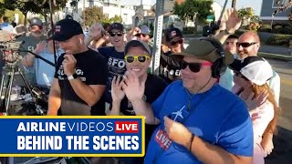 Behind the Scenes of Airline Videos Live at LAX