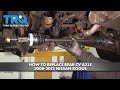 How to Replace Rear CV Axles 2008-2013 Nissan Rogue