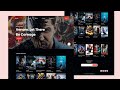 Make A Responsive Movies Website Design In HTML CSS & JavaScript