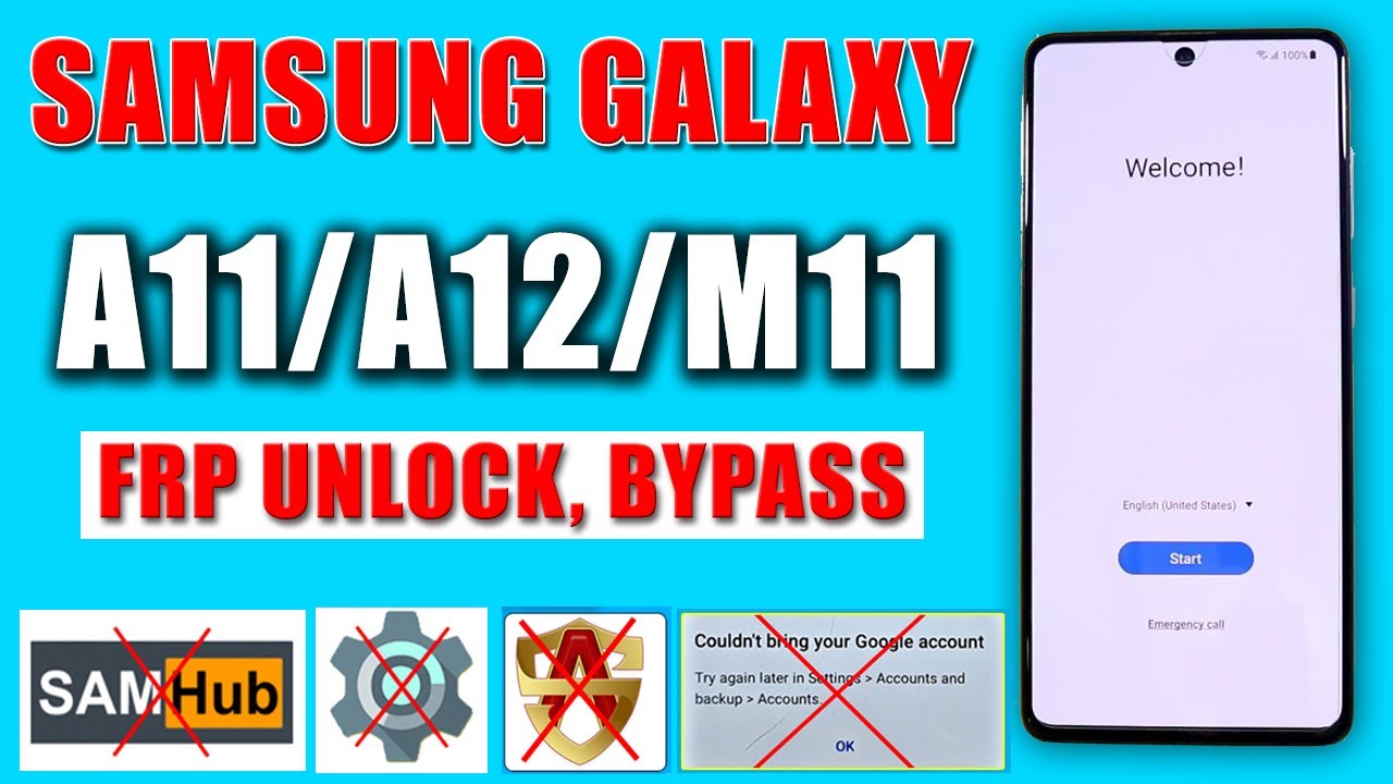SAMSUNG A11 FRP BYPASS ANDROID 11,12 | UNLOCK GOOGLE SAMSUNG A11 FRP BYPASS ANDROID 11,12 | UNLOCK GOOGLE