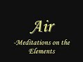 Air - A Meditation on The Elements