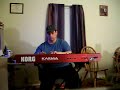 Running with the devil (full) on a keyboard