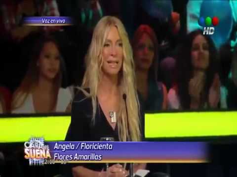 Angela Torres es Floricienta - Flores amarillas Tu Cara Me Suena 011 ...