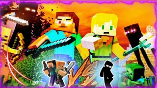 Null Attack - Alex And Steve Adventures Minecraft Movie