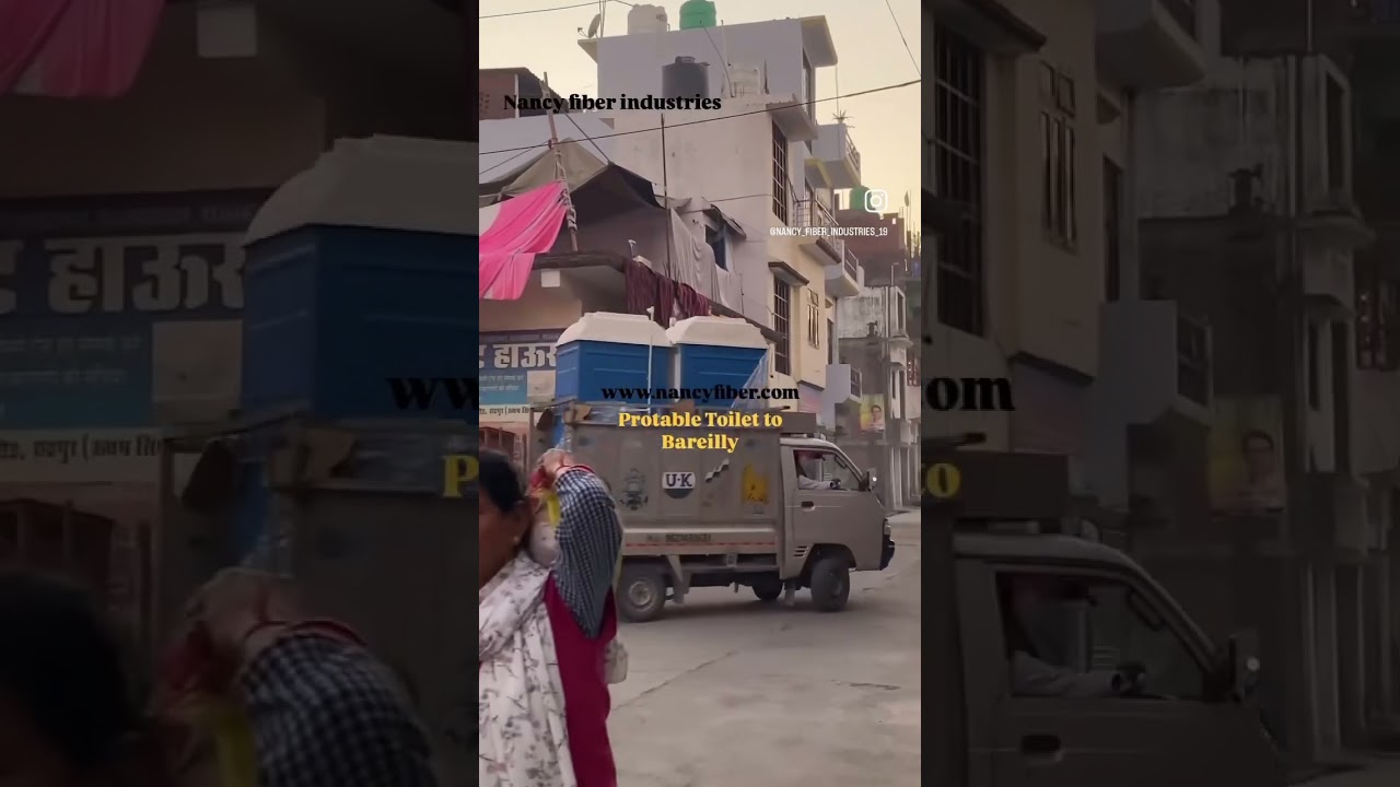 FRP Portable toilet successfully delivered to S.R FRP Portable toilet successfully delivered to S.R