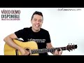 como tocar CLAVADO EN UN BAR de Maná en guitarra acústica! tutorial acordes y ritmo