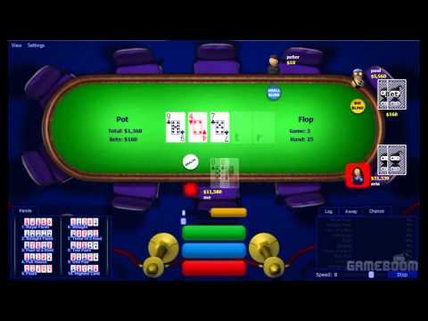 Video of game play for PokerTH