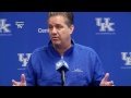 Kentucky Wildcats TV: Coach Calipari Postseason Wrap Up Press Conference