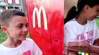 Mcdonalds Cooking Food Truck Toy compilation