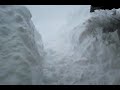 Plav 03.02.2012god snijeg u Plavu i do 1,5m