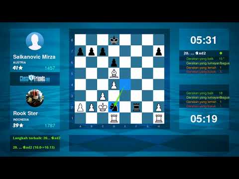 Chess Game Analysis: Rook Ster Salkanovic Mirza : 10 (By ChessFriends.com)