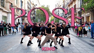 Kpop In Public Barcelona One Take Kino 키노 - Pose Dance Cover By Zyon Crew