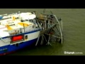 Cargo ship carying rocket parts smashes through US bridge