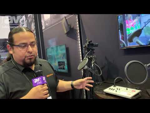 InfoComm 2019: Roland Demos VR-1HD 3-Input HD Switcher and Mixer with Video Follow Audio