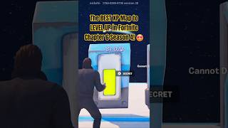 The Best Xp Map To Level Up In Fortnite Chapter 6 Season 4