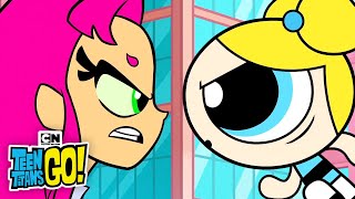 The Competition | Teen Titans Go! VS The Powerpuff Girls | Cartoon Network