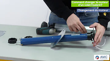 Comment changer un volet electrique ?
