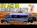Off Grid RV AC 🥵 How Long Will My RV Air Conditioner Last in Desert Heat 🔥 Full Time RV Living
