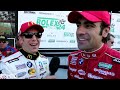 2013 Rolex 24 at Daytona: Dario Franchitti and Jamie McMurray Interview... Each Other