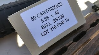 5.56X45Mm, 62Gr M855Ss109, Fn Herstal, Velocity Test