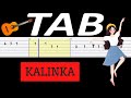 Kalinka - melodia TAB