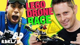 LEGO Drone Race w/ KING OF RANDOM! – REBRICKULOUS