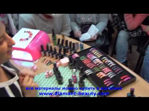 Мастер класс с гель лаками растяжка Мастер класс с гель лаками растяжка