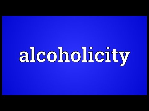 Header of alcoholicity