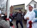 Al Smith The Gas Man arrives with Olympic Torch