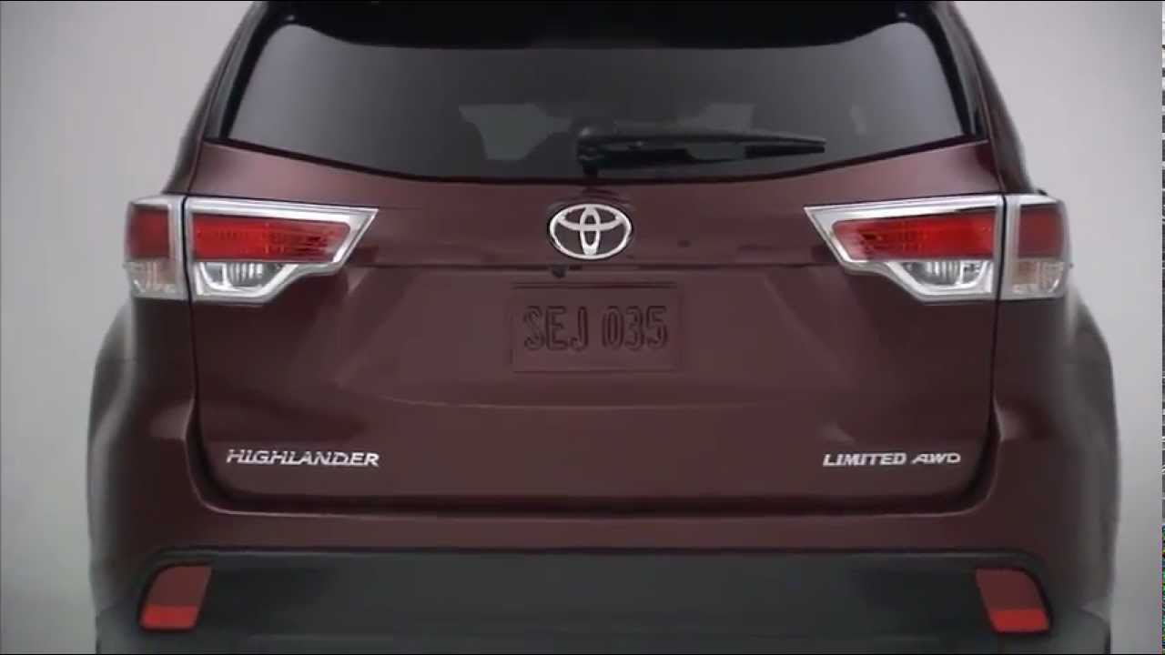 All-New 2014 Toyota Highlander SUV - YouTube