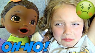 BABY ALIVE takes care of MOMMY! The Lilly and Mommy Show. The TOYTASTIC Sisters. FUNNY SKIT BABY ALIVE takes care of MOMMY! The Lilly and Mommy Show. The TOYTASTIC Sisters. FUNNY SKIT