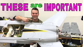 F-18 HORNET BUILD - ELEVATORS - SKYMASTER Horizontal Stabs