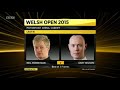 Neil Robertson v Gary Wilson Last 16 2015 Welsh Open Review (BBC)