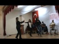 Greek presentation in Naziili Menderes Anadolu Lisesi Turkey