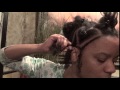 FREESTYLE NATURAL HAIRSTYLE: "Love Is In The Hair" (for Valentine's Day) + Look