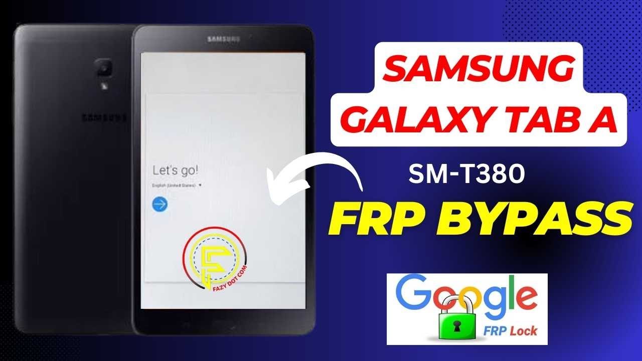 Samsung Galaxy Tab A Frp Bypass || SM-T380 Google Samsung Galaxy Tab A Frp Bypass || SM-T380 Google